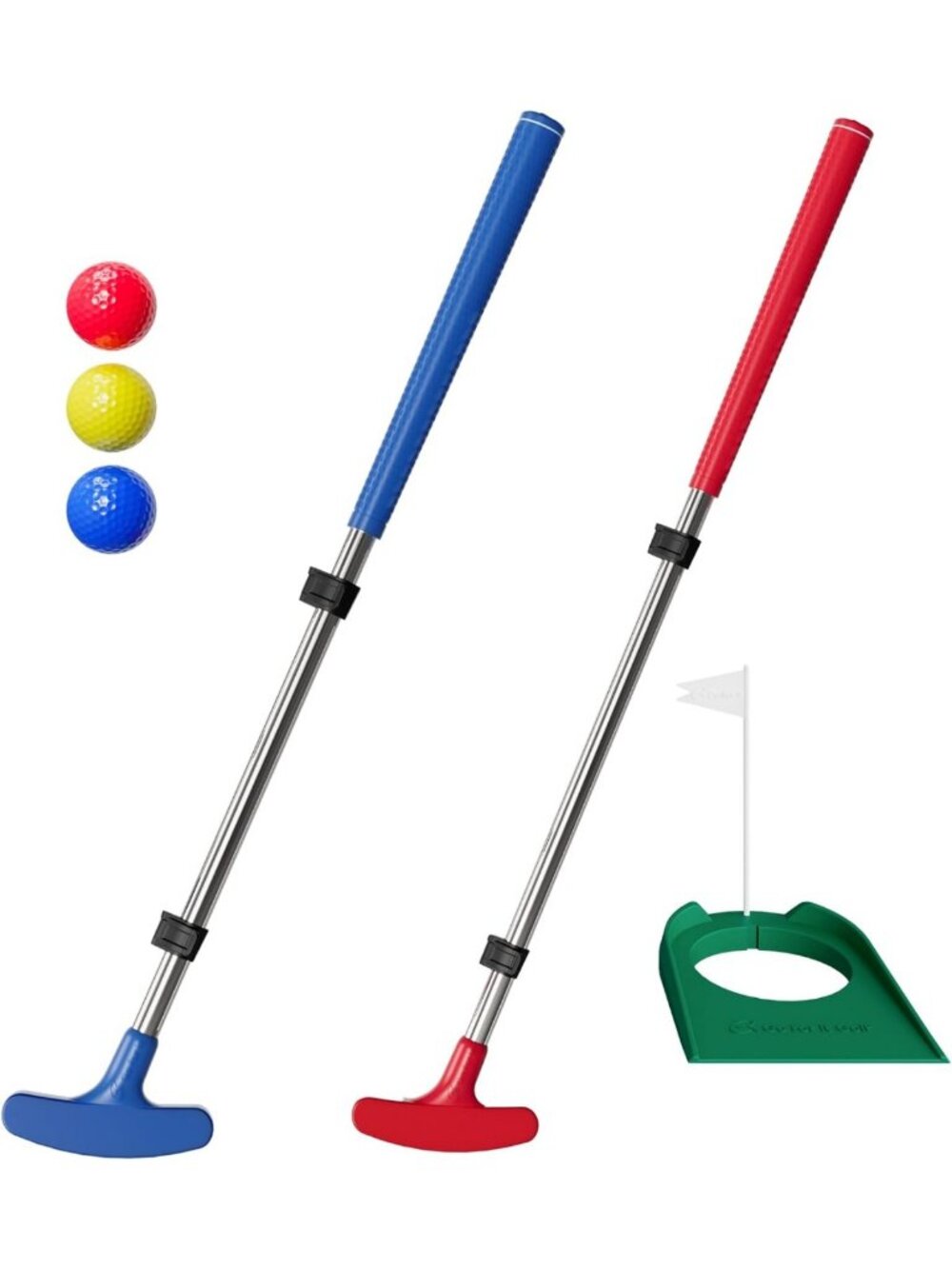 Adjustable Kids Golf Putter - Extendable Shaft for Right/Left Hand - Training